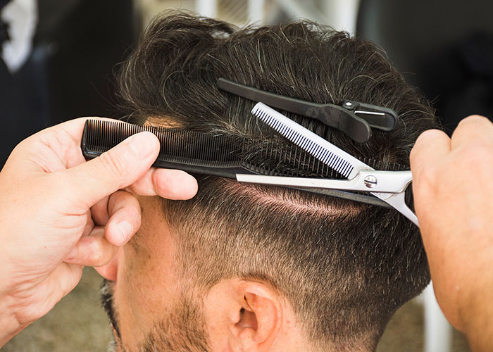 coupe des cheveux